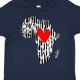 thumbnail image 4 of Inktastic Black History Month Ink Print African Heart Boys or Girls Toddler T-Shirt, 4 of 5