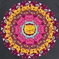 thumbnail image 3 of CafePress - Mandala Cats Long Sleeve T Shirt - Long Sleeve Dark T-Shirt, 3 of 4