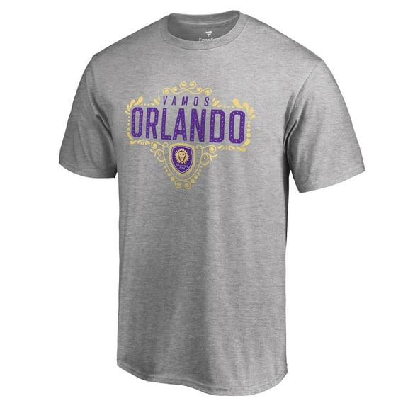 Men's Heathered Gray Orlando City SC Hometown Collection T-Shirt