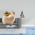 thumbnail image 2 of Mini estatua de animal,Mini estatua de animal para decoración del hogar,manualidades artísticas,Escultura de velero,Estatua de velero Decoración de velero Barco de vela,Figura de velero, 2 of 8