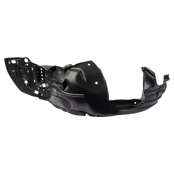 TRQ Front Left Inner Fender Liner Black Drivers Side Fits Select 2009-2011 Honda Fit HO1248133
