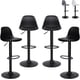 thumbnail image 1 of Set 4 Sillas Banco Bar Eames Ajustable Tulip Minimalista Silla Alta para Barra con Reposa Pies Asiento Giratorio 360° Banco Alto con Altura Regulable (Negro 4 Piezas), 1 of 7