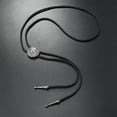thumbnail image 2 of tamizeot Retro Rope Bolo Tie For Men Suitable For Daily Wear Fine Workmanship And Delicate Details Alloy Bolo Deep coffee colored wolf head, 2 of 6