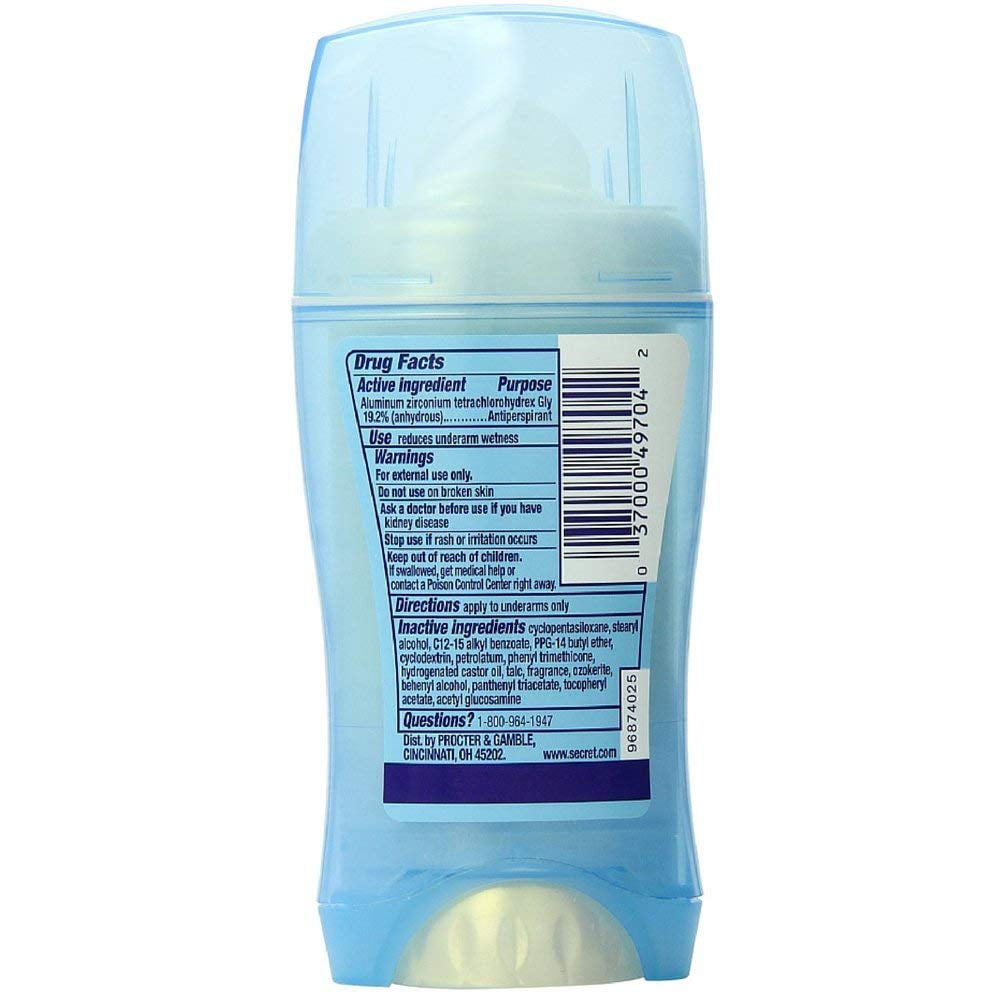 Secret Invisible Solid Deodorant Luxe Lavender 2.6 oz (Pack of 4)