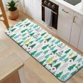 thumbnail image 5 of Green Christmas Tree Pattern Kitchen Rug Mat,Kitchen Runner Rugs Non Skid Washable,Decorative Kitchen Floor Mats for Kitchen,Sink,Laundry,17"x47.2", 5 of 7
