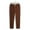 Coffee, variant on Men's Straight Leg Trousers Solid Color Lightweight Elastic Waist Drawstring Pants Straight Baggy Pants with Pockets