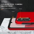 thumbnail image 3 of JTCASES for Samsung Galaxy A51 Case, Car Mount Bracket 2-layer Hybird Shockproof PC TPU Anti-fall Slim Fit Lightweight Magnetic Cover for Samsung Galaxy A51（6.5" 2020) - Red, 3 of 7