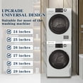 thumbnail image 4 of Kit apilable HHXRISE para lavadora secadora universal de 24 a 29 pulgadas, 4 of 6