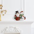 thumbnail image 2 of Led Magnesia Santa And Snowman Figurine, 2 of 3