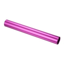 Uxcell Relay Track Baton Aluminum Alloy Tube Running Race Athletics Stick, Pink