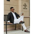 thumbnail image 3 of COOFANDY Blazer for Men Casual Lightweight Sport Coats Slim Fit Stretch Knit Suit Jackets, 3 of 5