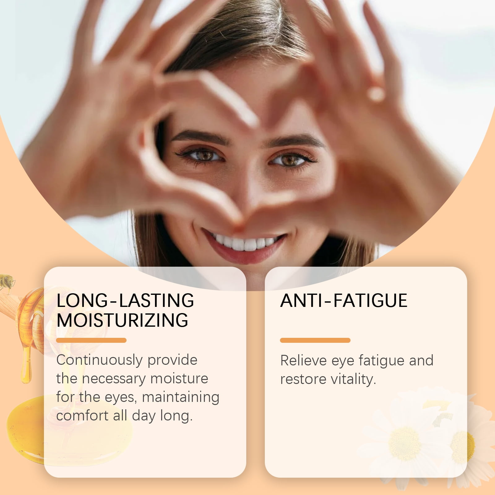 Alvantor Honey Eye Drops for Soothing Moisturizing and Dry Eye Relief - 1 fl oz