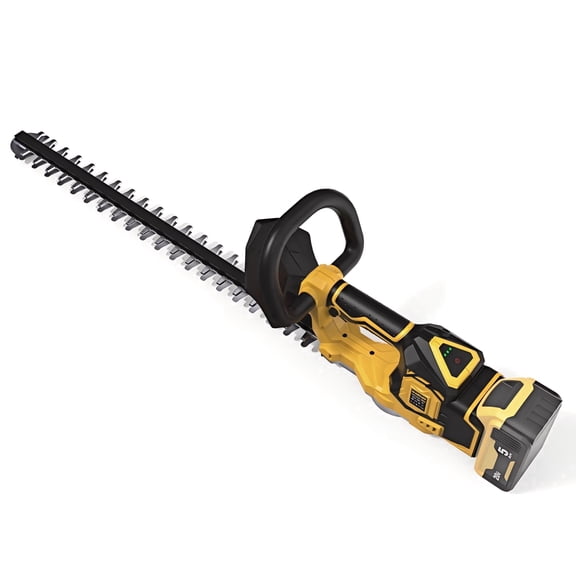 ELECMAPS 20-inch Cordless Hedge Trimmer, Electric Brush Shrub Edge Trimmer, with Brushless Motor, Compatible with DEWALT 20V MAX Battery, Lightweight Stainless Steel Design