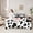 Black White Pink, variant on Castle Fairy Cartoon Cow Bedding Comforter Set,Kawaii Farmhouse Animal King Bedding Sets