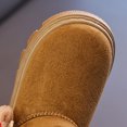 thumbnail image 4 of FUZHIQ Winter Snow Boots Kids Size 3,Festive Reindeer Boots for Girls Cozy Lined Winter Footwear With Non Sole for Kids Outdoor Play,8.5-9 Years, 4 of 9