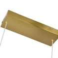thumbnail image 3 of VONN Sorrento 40" ETL Certified Integrated LED Aluminum Chandelier-Antique Brass, 3 of 13