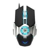 Professional RGB Gaming Mouse Innovative Palm sweat Mouse DPI Gaming Mouse Precision Adjusted Gaming Mice - Black