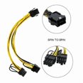 thumbnail image 2 of 8Pin Graphics Card Power Cord 8pin to Two 8pin/6pin Splitter Cord 18AWG, 2 of 12