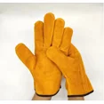 thumbnail image 2 of Men Work Gloves Soft Cowhide, Hunting Driving Welding Security Protection Mechanic Glove, 2 of 5