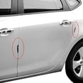 thumbnail image 6 of Xotic Tech JDM Red Silicone Anti-Rub Car Door Edge Guard / Rear View Mirror Protector Stickers (Set of 4 Pieces), 6 of 7