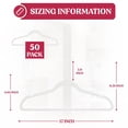 thumbnail image 6 of Velvet Hangers Flocked Clothes Heavy Duty Premium Non-Slip Hangers (30/50 Pack), 6 of 11