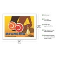 thumbnail image 2 of Orangina Soda with Orange Pulp (á La Pulpe d’Orange) - Fruitilliante - Vintage Advertising Poster by Bernard Villemot c.1972 - Bamboo Fine Art 290gsm Paper Print (Unframed) 18x24in, 2 of 4