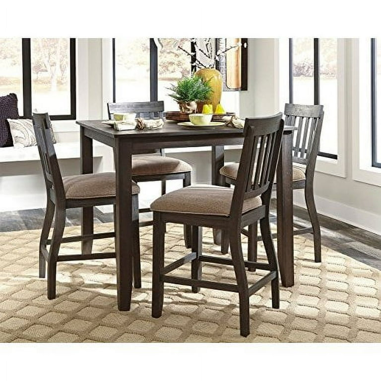 Ashley furniture square on sale dining table