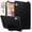 Black, variant on Case with Stand for iPad Mini 7 2024 (A17 Pro) & Mini 6 2021 (A2567, A2568, A2569) - Durable PU Leather Cover with Auto Sleep Wake, Card Slot, Hand Strap Feature For iPad mini6/mini7,Blue