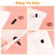 thumbnail image 3 of 1 caja de ojos de seguridad de plástico negro, ojos de seguridad para manualidades de oso, muñecas, ojos con arandelas, 3 of 7