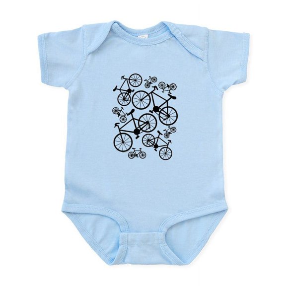 CafePress - Bicycles Big And Small Infant Bodysuit - Baby Light Bodysuit, Size Newborn - 24 Months
