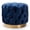 Royal Blue, Gold, variant on Baxton Studio Valeria Glam Royal Blue Velvet Fabric Upholstered Gold-Finished Button Tufted Ottoman