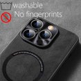 thumbnail image 2 of Allytech Magnetic Case for Apple iPhone 11 , Shockproof PU Leather Hybrid Slim Fit Rugged Lightweight Protective Phone Case, Black, 2 of 4