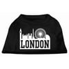 London Skyline Screen Print Shirt Black Med (12)