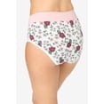 thumbnail image 5 of Comfort Choice Plus Size Full Coverage Stretch Cotton Color Block Brief 3-Pack, 5 of 5