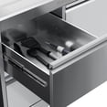 thumbnail image 3 of Pemberly Row Armoire Extérieure en Acier de 32 Pouces pour Gril BBQ Intégré avec 2 Tiroirs, 3 of 8