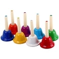 thumbnail image 1 of VONKY Jouet Musical Poignées Antidérapantes Accessoires d'Instruments de Percussion Cloche Légère 8 Notes Éducation Précoce pour Bébé, 1 of 6