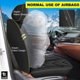 thumbnail image 2 of Car Seat Cover Fit for Subaru Legacy 2023-2025,Premium Leather Luxury Seat Protector,Comfort Anti-Slip Full Coverage Automotive Accessories Black,Front Set( 2 Seats), 2 of 9