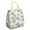 floral10, variant on Small Womens Lunch Bag Floral Portable Soft Cooler Bags Reusable Lunch Bag for Women Work Picnic Insulated Traveling Lunch Box with Silver Insulated Interior Lining and Storage Pocket
