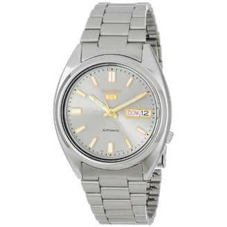Seiko Essentials Men's Quartz Watch, Silver Dial, SUR369 - Walmart.com
