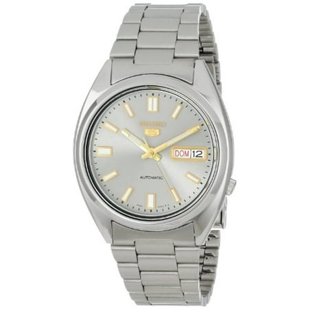 Seiko Men's 5 SNXS75 Automatic Grey Dial Stainless-Steel Bracelet Watch