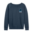thumbnail image 2 of Marvel Black Panther - Oversized Comic Book Cover - Women's French Terry Pullover Sweatshirt, 2 of 5