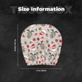 thumbnail image 2 of 2 PCS Car Headrest Cover, Groovy Retro Santa Soft Car Seat Head Rest Cover Protector Interior Car Accessories Seat Covers for Cars Truck Auto Only Covers, 2 of 8