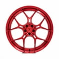 thumbnail image 3 of Asanti Black Aluminum Rim ABL-37 MONARCH 22X10.5in Candy Red Finish, ABL37-22055240RD, 3 of 3