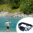 thumbnail image 6 of Fishing Waist Belt Rod Holder Adjustable Polyester Padded Support for Outdoor Women Men Anglers, 6 of 9