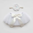 thumbnail image 3 of 23-Inch Gooses Porch Skirt White B Puffy Mesh Outfit Polyester Headwear Garden Lawn Patio Outdoor Decor 23in Goose Clothes Centerpiece Holiday Seasonal Decoration, 3 of 6