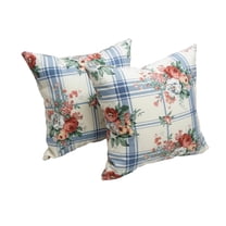 17-inch Square Polyester Outdoor Throw Pillows (Set of 2) 9910-S2-CO-OD-052