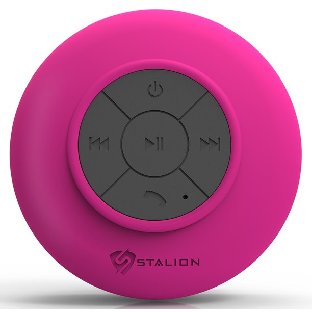 Stalion Sound Universal Wireless Portable Waterproof Bluetooth Shower Speaker Walmart Com Walmart Com