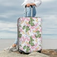 thumbnail image 7 of Rateoe Lilies Flowers Printed Luggage Cover, Suitcase Protector Fits 18-32 Inch Luggage-Large, 7 of 7