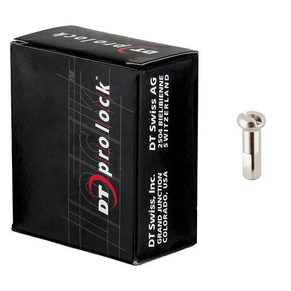 DT Swiss Pro Lock Nipples 2.0mm 16mm Black NPBA20160S0100