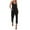 Black, variant on Giftesty Jumpsuit for Women Clearance,Womens Fashion Summer Solid Pocket Casual Sleeveless Suspender Jumpsuit
